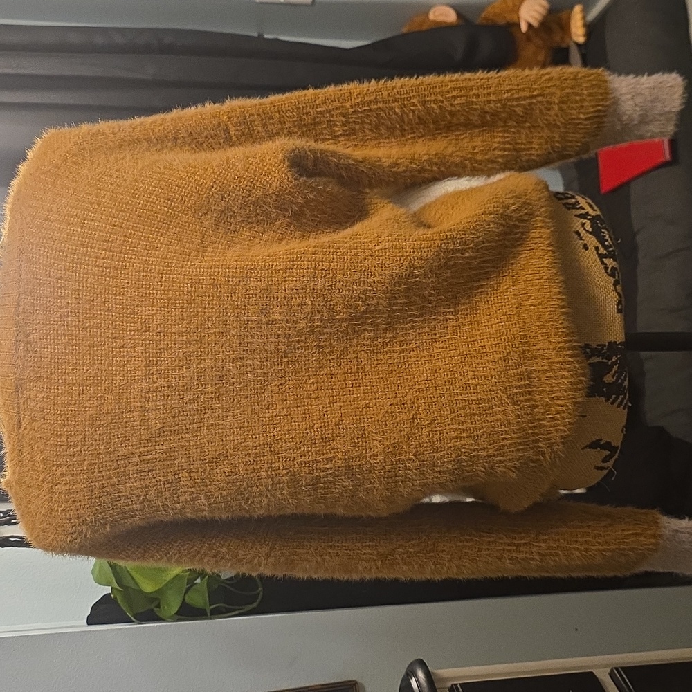 Lumiere Color Block Sweater Women's Medium - Picture 6 of 6